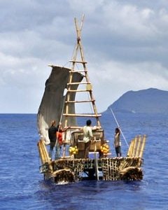 Una suggestiva scena dell'episodio 'Esodo: parte 2' del telefilm americano Lost