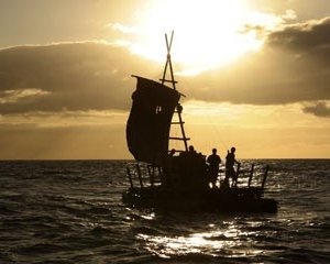 Una suggestiva scena dell'episodio 'Esodo: parte 2' di Lost