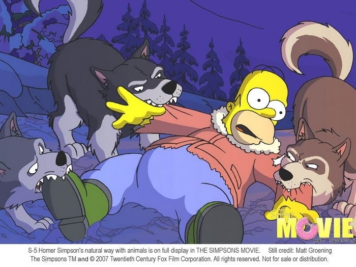 I Simpson - il film - un'immagine di scena