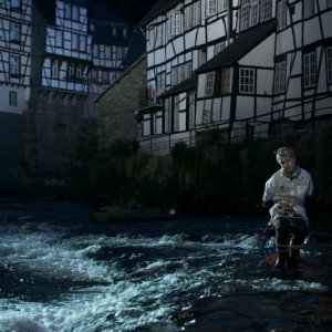 Una scena del film film Freischwimmer