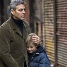George Clooney in una scena del dramma Michael Clayton