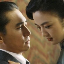Tony Leung e Tang Wei in Lust, Caution