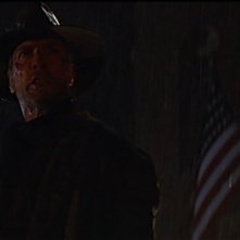 Clint Eastwood in una scena del film GLI SPIETATI