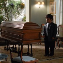 Un'immagine del film Funeral Party