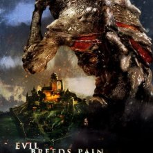 Uno dei poster realizzati per il film fantasy Beowulf