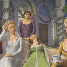 Una sequenza del cartoon Shrek Terzo