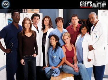 Desktop Wallpaper con il cast della serie Grey's Anatomy