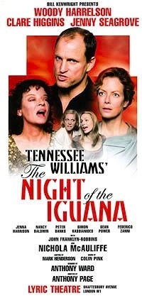 La locandina di La notte dell'iguana