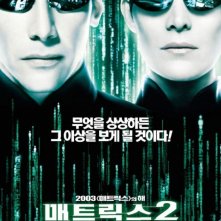 La locandina coreana di MATRIX RELOADED