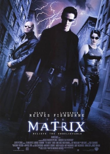 Una delle locandine originali di MATRIX - 1