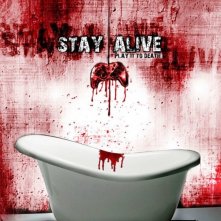 Una delle locandine originali di STAY ALIVE