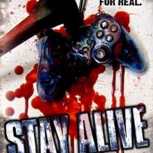 Una delle locandine originali di STAY ALIVE