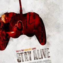 Una delle locandine originali di STAY ALIVE