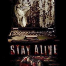 Una delle locandine originali di STAY ALIVE