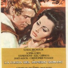 La locandina di La caduta dell'impero romano
