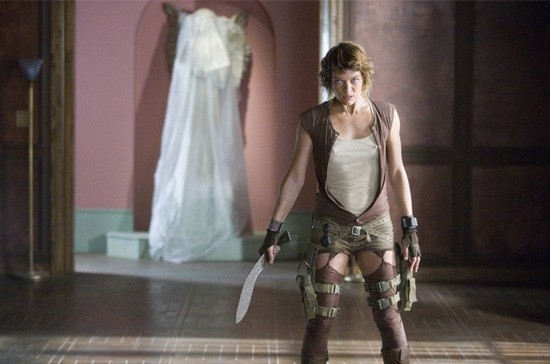 Milla Jovovich In Una Scena Di Resident Evil Extinction 46222