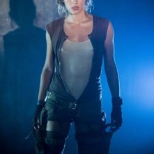 Milla Jovovich in una sequenza di RESIDENT EVIL: EXTINCTION