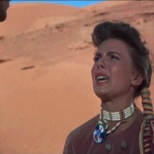 Natalie Wood in una scena di SENTIERI SELVAGGI