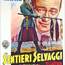 Una locandina italiana di SENTIERI SELVAGGI