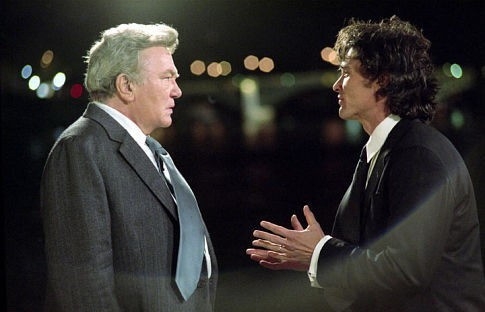 Albert Finney e Billy Crudup in una scena di BIG FISH