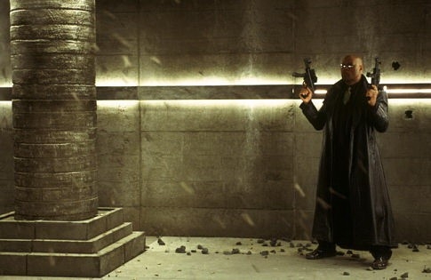 Laurence Fishburne In Una Scena Di Matrix Revolutions 46241