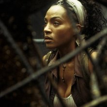 Nona Gaye in una scena di MATRIX REVOLUTIONS