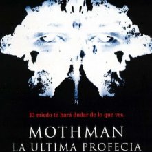 La locandina spagnola di THE MOTHMAN PROPHECIES - VOCI DALL'OMBRA
