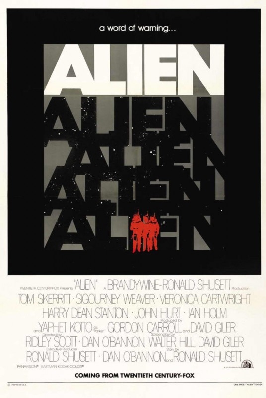 Una Delle Locandine Originali Di Alien 46368