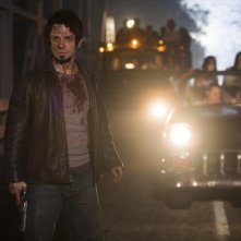 Freddy Rodriguez  in una scena del film Planet Terror, episodio del double feature  Grind House