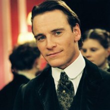 Michael Fassbender in una scena del film Angel