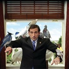 Steve Carell in una scena del divertente Un'impresa da Dio