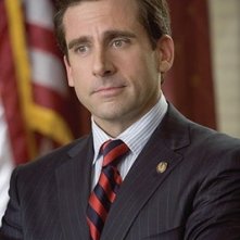 primo piano di Steve Carell in una scena di Un'impresa da Dio