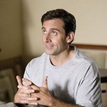 l'attore Steve Carell in una scena di Un'impresa da Dio