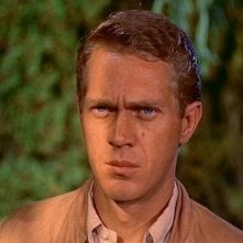 Steve McQueen in una sequenza di BLOB, FLUIDO MORTALE