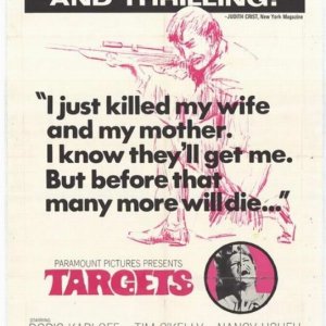 La locandina di Bersagli