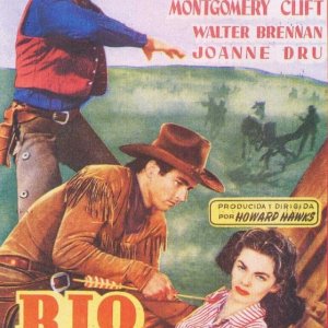 Una locandina spagnola de IL FIUME ROSSO