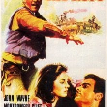 Una locandina spagnola de IL FIUME ROSSO