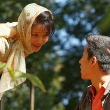 Joan Chen e Jaycee Chan in una scena di The Sun Also Rises