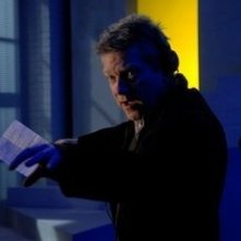 Kenneth Branagh sul set di Sleuth