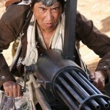 Koichi Sato in una scena di Sukiyaki Western Django