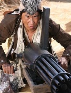 Koichi Sato in una scena di Sukiyaki Western Django