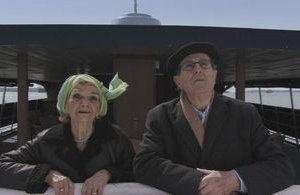 Manoel De Oliveira e Maria Isabel de Oliveira in una scena di  Cristóvão Colombo - O Enigma
