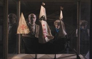Manoel De Oliveira e Maria Isabel de Oliveira in una scena di  Cristóvão Colombo - O Enigma