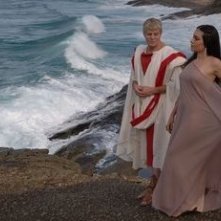 Miguel Falabella e Josi Antello in una scena di Cléopatra