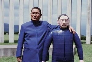 Takeshi Kitano in una scena di Glory to the Filmaker!