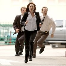 Julianne Moore in una scena del thriller sci-fi  Next