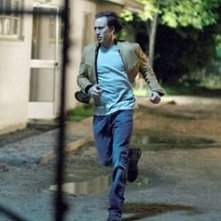 Nicolas Cage in una scena del thriller sci-fi Next