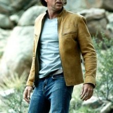 Nicolas Cage in una scena drammatica del thriller sci-fi Next