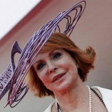 Venezia 2007 Marina Ripa Di Meana Con Uno Dei Suoi Fantasiosi Cappelli 47005