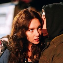 Cristiana Capotondi in una scena del film Scrivilo sui muri